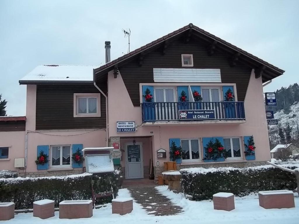 Hotel Restaurant Le Chalet Pierre-Percée Eksteriør billede